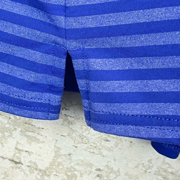 COOLIBAR Womens UPF 50+ Long Sleeve Polo XL Blue Striped - Picture 11 of 16